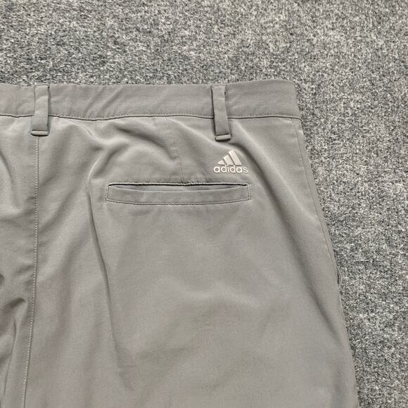 Adidas Shorts Mens 36 Grey Ultimae365 Golf Moisture Wicking UPF 50+ Performance - Picture 9 of 11